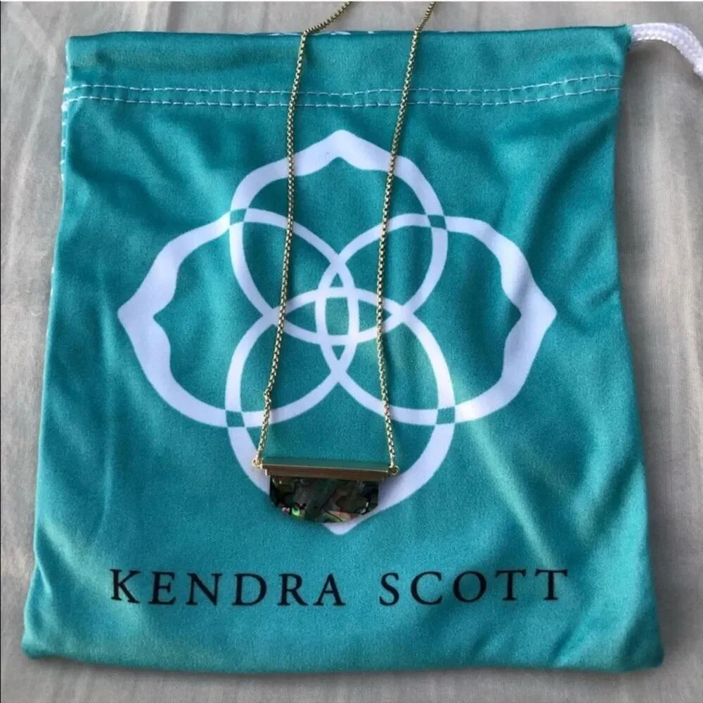 NWOT Kendra Scott Dean Necklace in Abalone Shell $ 65.00